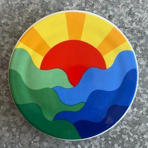 Bing & Grondahl - Rainbow tile by Erik Clausen